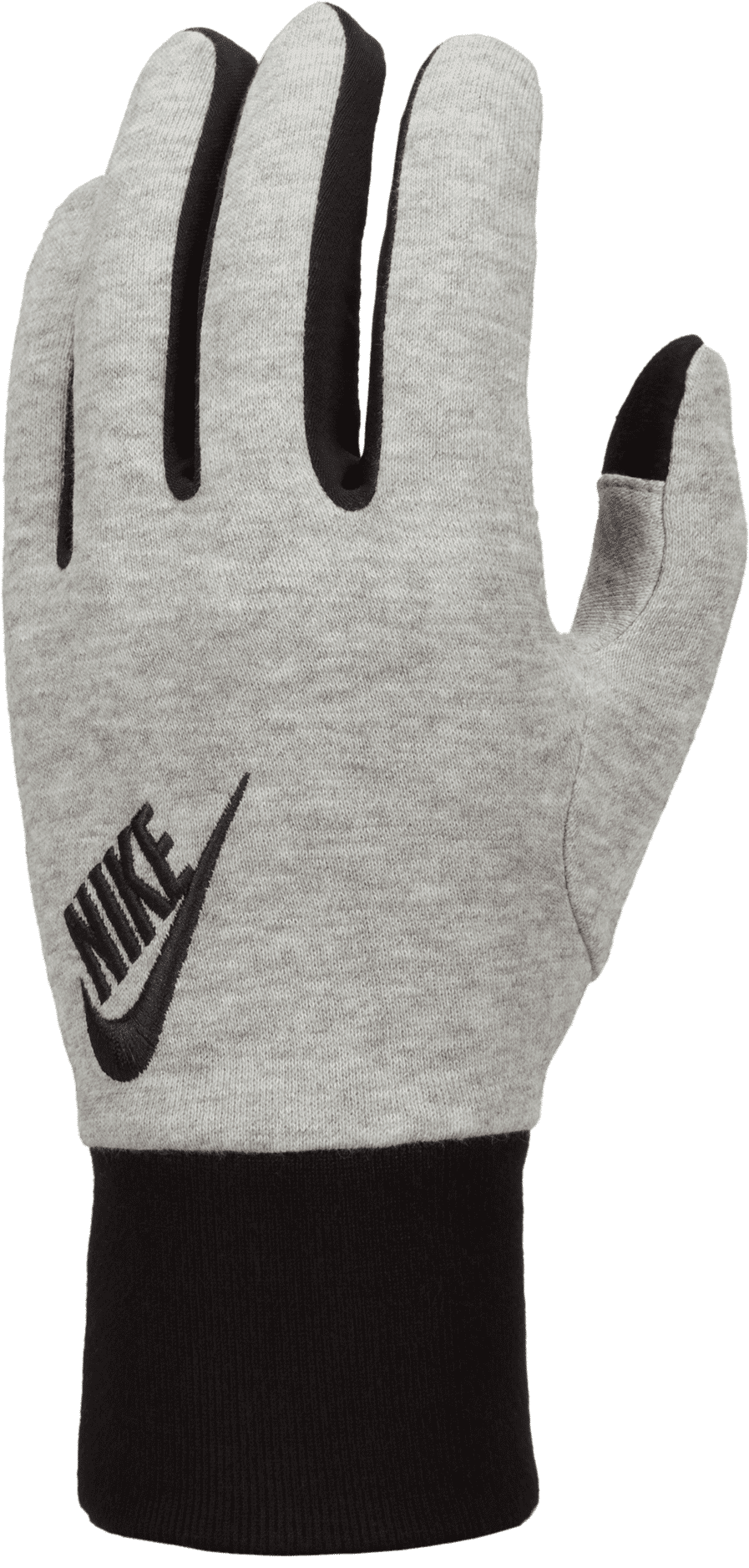 nike guanti  club fleece – uomo - grigio