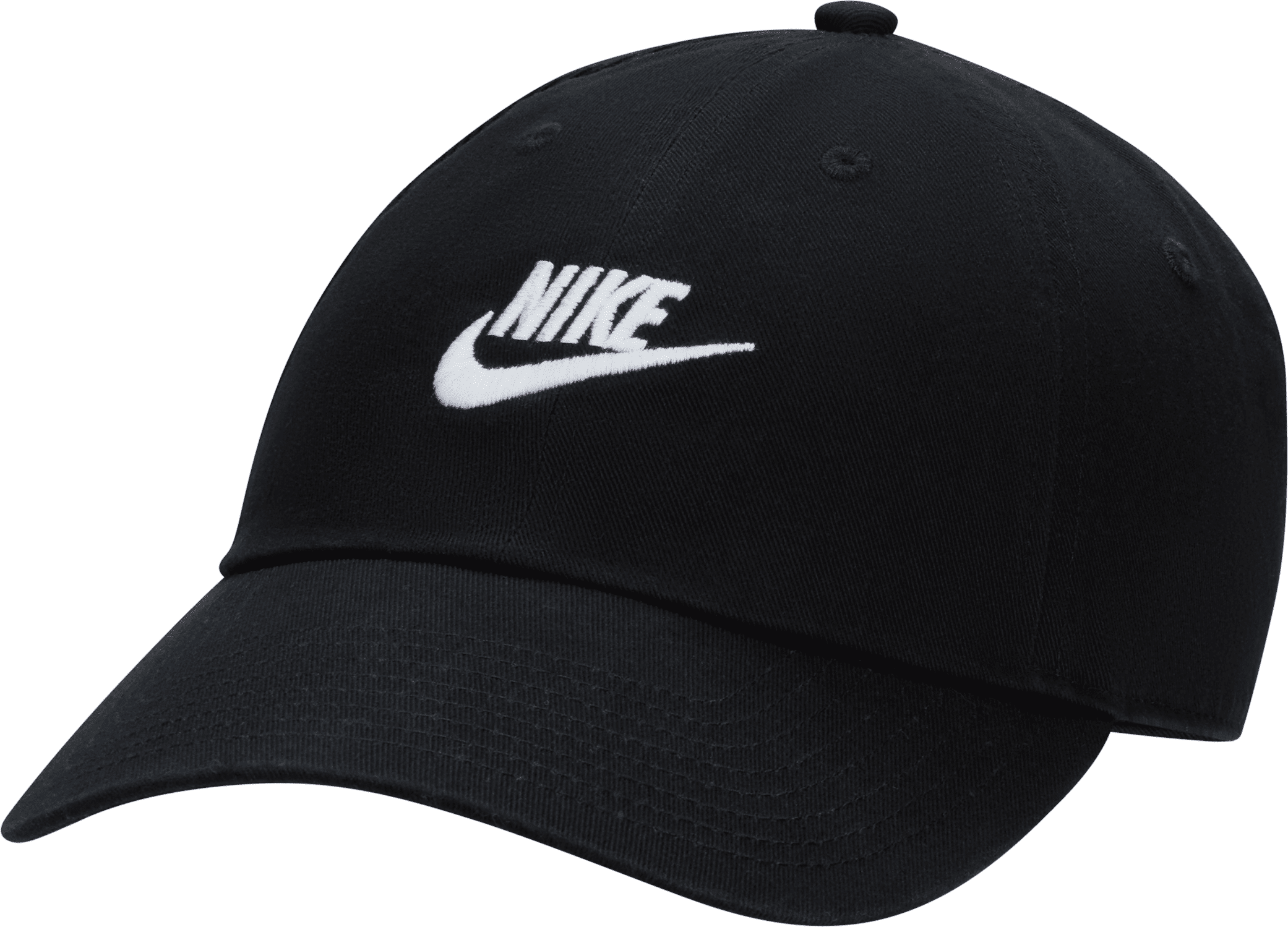 nike cappello  club unstructured futura wash - nero