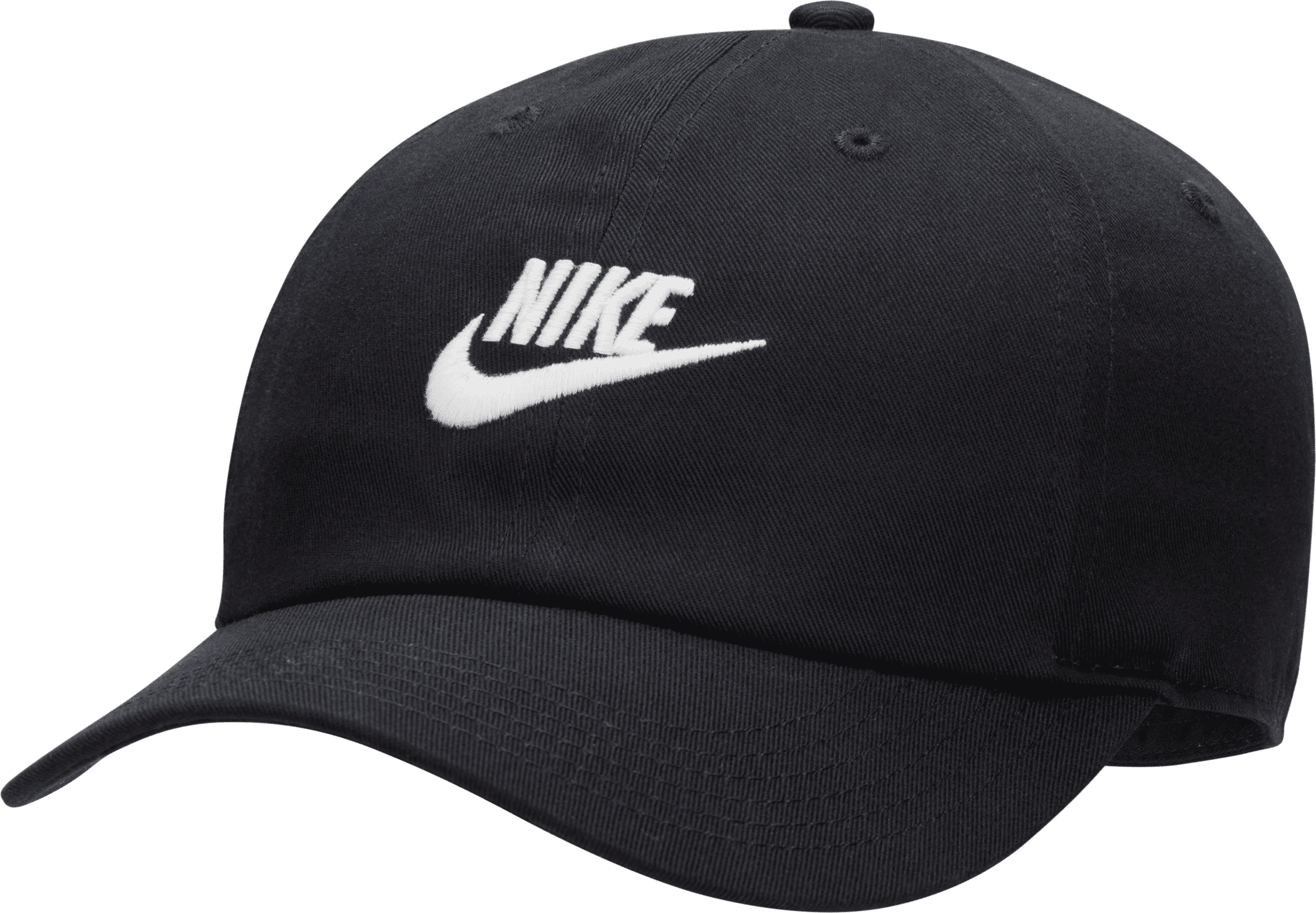 nike cappello  club unstructured futura wash – bambini - nero