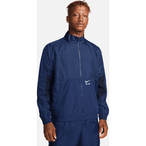 nike track jacket in tessuto  air – uomo - blu