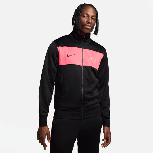 nike track jacket  air – uomo - nero