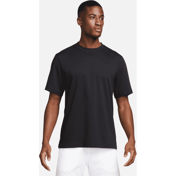 nike maglia versatile a manica corta dri-fit  primary – uomo - nero