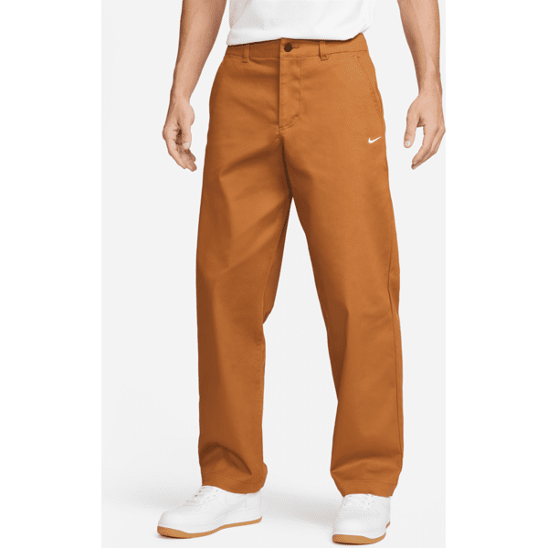 nike pantaloni el chino  life – uomo - marrone