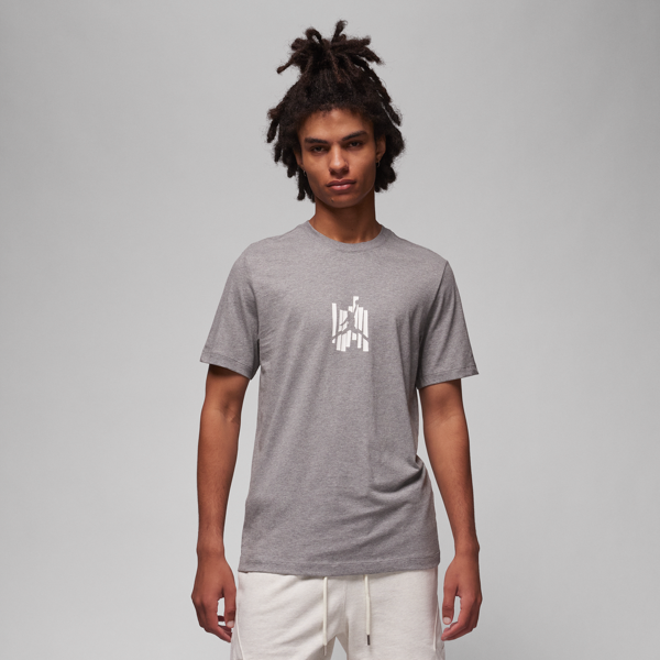 jordan t-shirt con grafica  brand – uomo - grigio