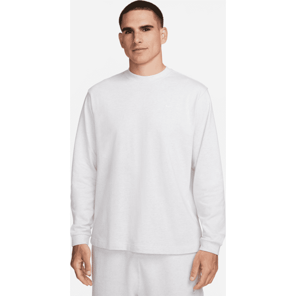 nike maglia a manica lunga  solo swoosh – uomo - marrone