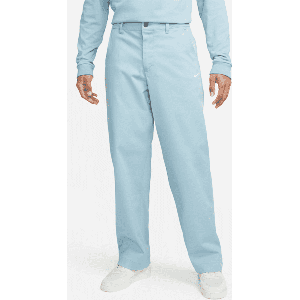 nike pantaloni chino in cotone non foderati  life – uomo - blu