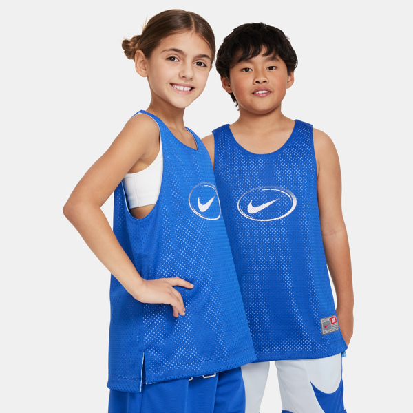nike maglia reversibile  culture of basketball – ragazzi - blu