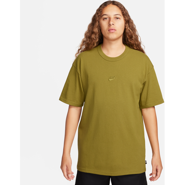 nike t-shirt  sportswear premium essentials - uomo - verde