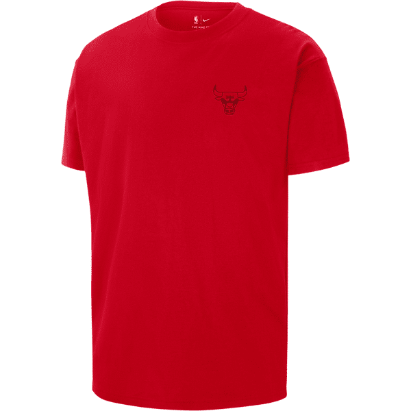 nike t-shirt max90 chicago bulls  nba – uomo - rosso