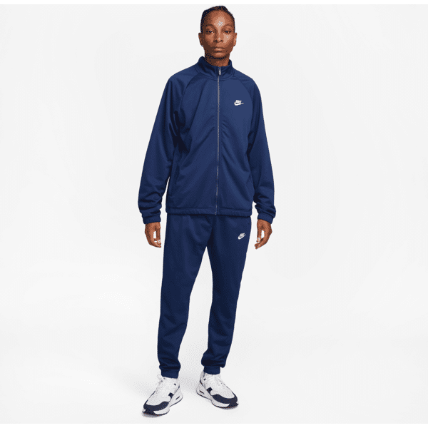 nike tuta in maglia di poliestere  club – uomo - blu