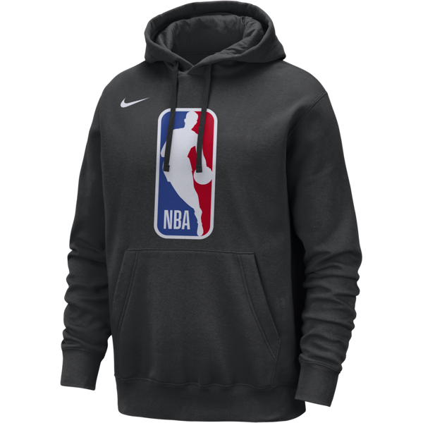 nike felpa pullover con cappuccio team 31 club  nba – uomo - nero