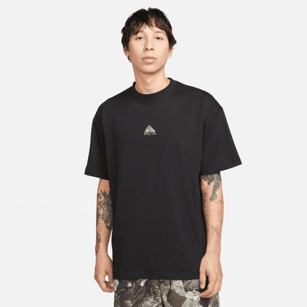 nike t-shirt  acg - uomo - nero