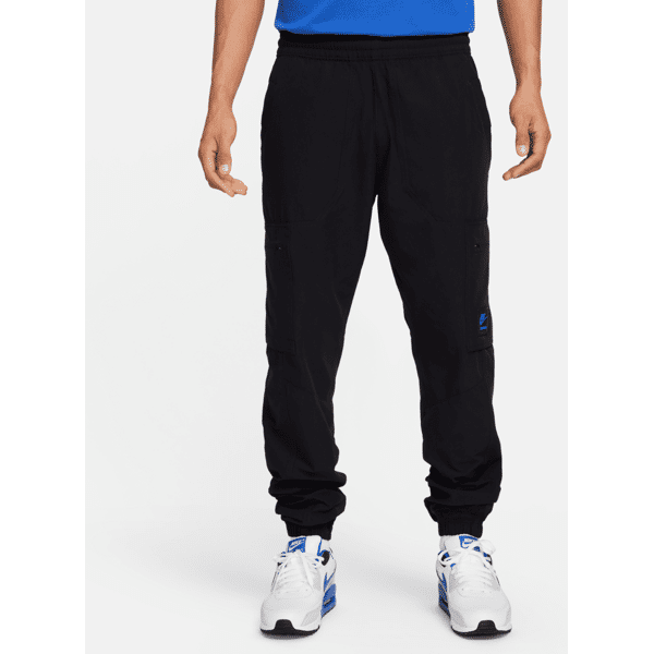 nike pantaloni cargo in tessuto  air max - uomo - nero