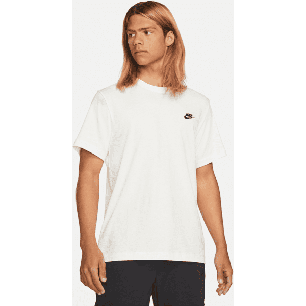 nike t-shirt  sportswear club – uomo - grigio