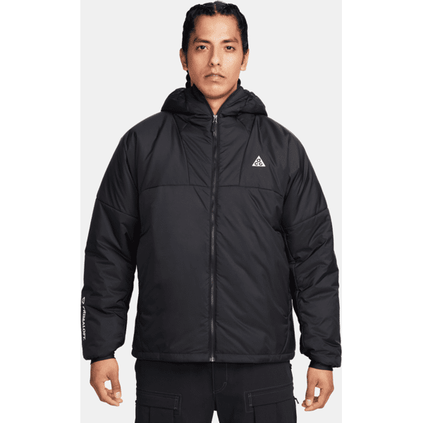 nike giacca con zip a tutta lunghezza  acg therma-fit adv rope de dope – uomo - nero