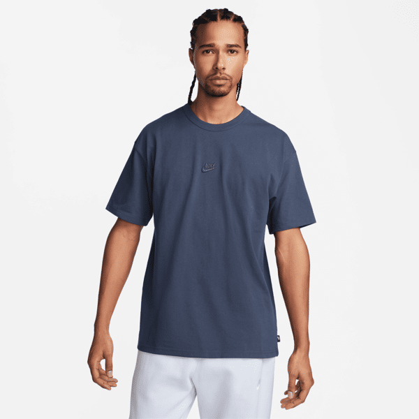 nike t-shirt  sportswear premium essentials - uomo - blu
