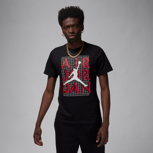 jordan t-shirt  brand – uomo - nero