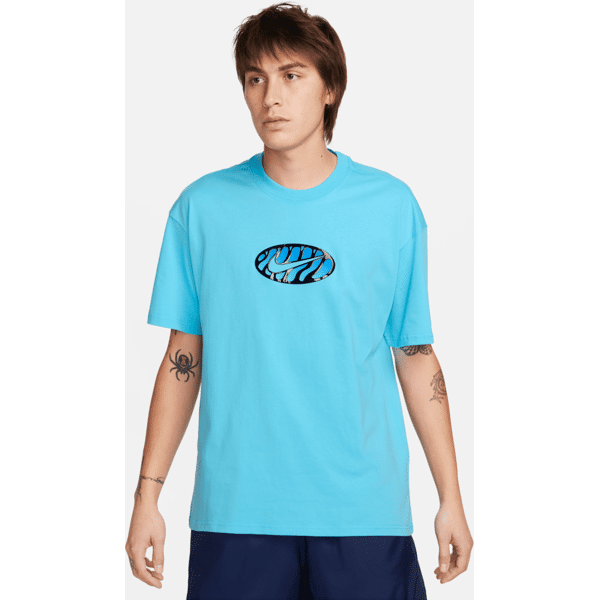 nike t-shirt max90  sportswear - blu