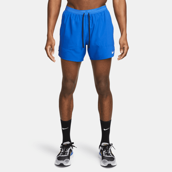nike shorts da running 13 cm con slip foderati dri-fit  stride – uomo - blu