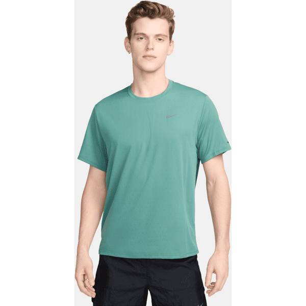 nike maglia da running a manica corta dri-fit adv  running division – uomo - verde