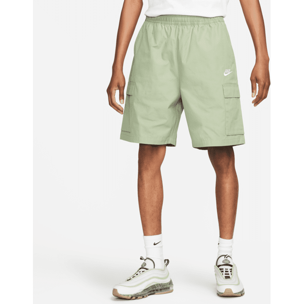 nike shorts cargo in tessuto  club – uomo - verde