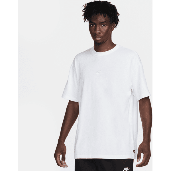 nike t-shirt  sportswear premium essentials - uomo - bianco