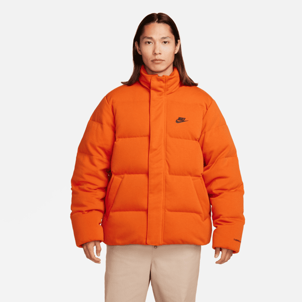 nike giacca puffer oversize  sportswear tech – uomo - arancione