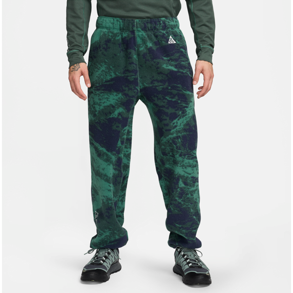 nike pantaloni con stampa all-over  acg wolf tree – uomo - verde