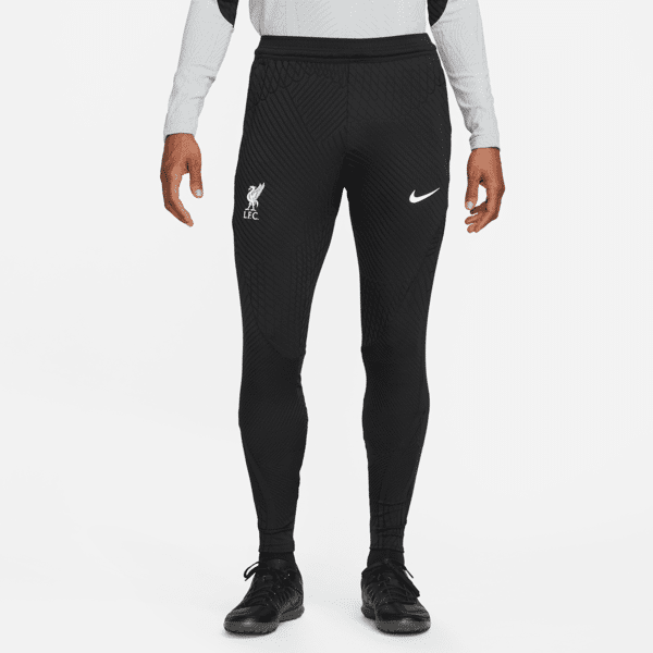 nike pantaloni da calcio in maglia  dri-fit adv liverpool fc strike elite – uomo - nero