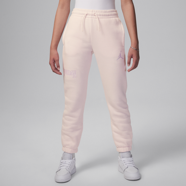 jordan pantaloni  fundamentals – ragazzo/a - rosa