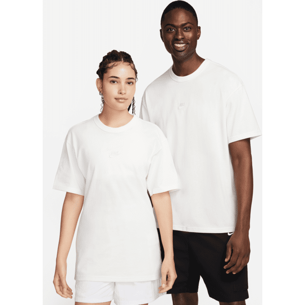 nike t-shirt  sportswear premium essentials - uomo - bianco