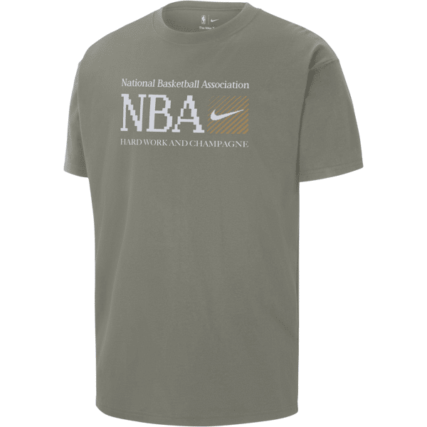 nike t-shirt team 31 max90  nba – uomo - grigio