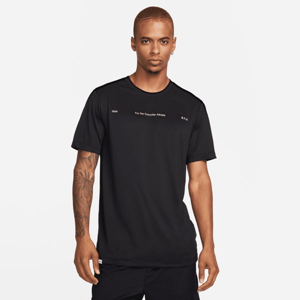 nike t-shirt da fitness  dri-fit – uomo - nero