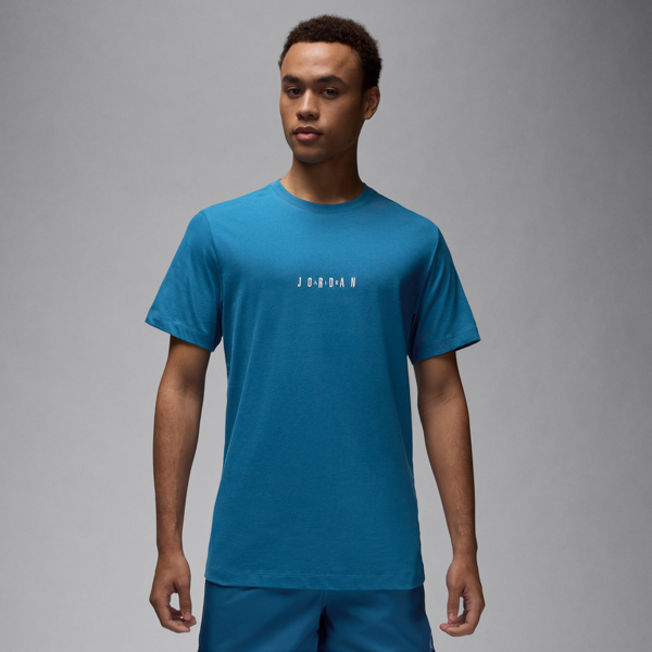 jordan t-shirt  air - uomo - blu