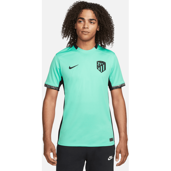 nike maglia da calcio  dri-fit atlético de madrid 2023/24 stadium da uomo – terza - verde