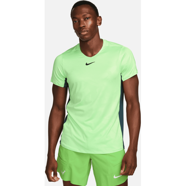 nike maglia da tennis court dri-fit advantage - uomo - verde