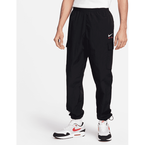 nike pantaloni leggeri in tessuto  air – uomo - nero