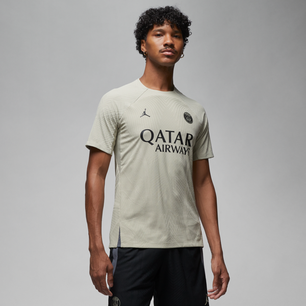 jordan maglia da calcio in maglia a manica corta  dri-fit adv paris saint-germain strike elite da uomo – terza - marrone