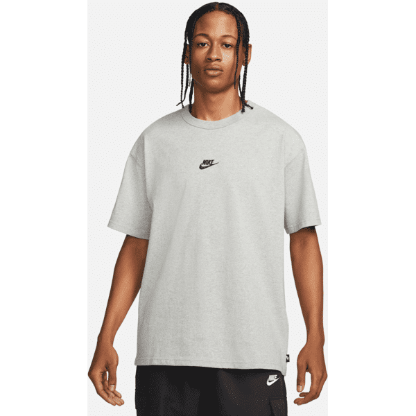 nike t-shirt  sportswear premium essentials - uomo - grigio