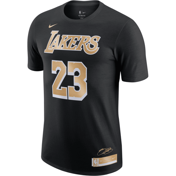 nike t-shirt lebron james select series  nba – uomo - nero