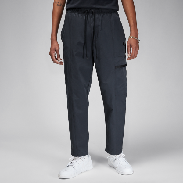 jordan pantaloni in tessuto  essentials – uomo - nero