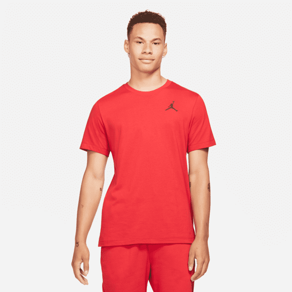 jordan t-shirt a manica corta  jumpman - uomo - rosso