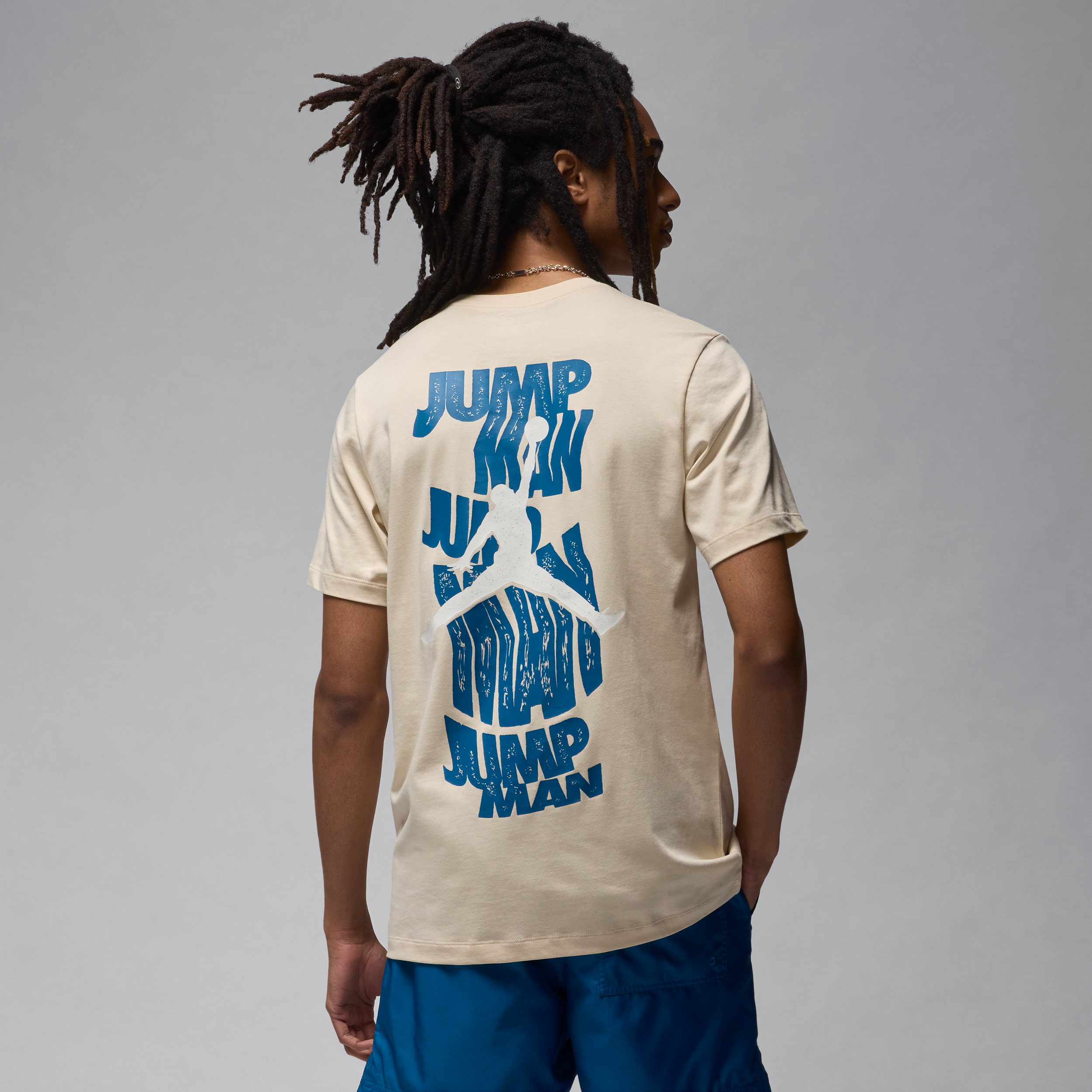 jordan t-shirt  brand – uomo - marrone