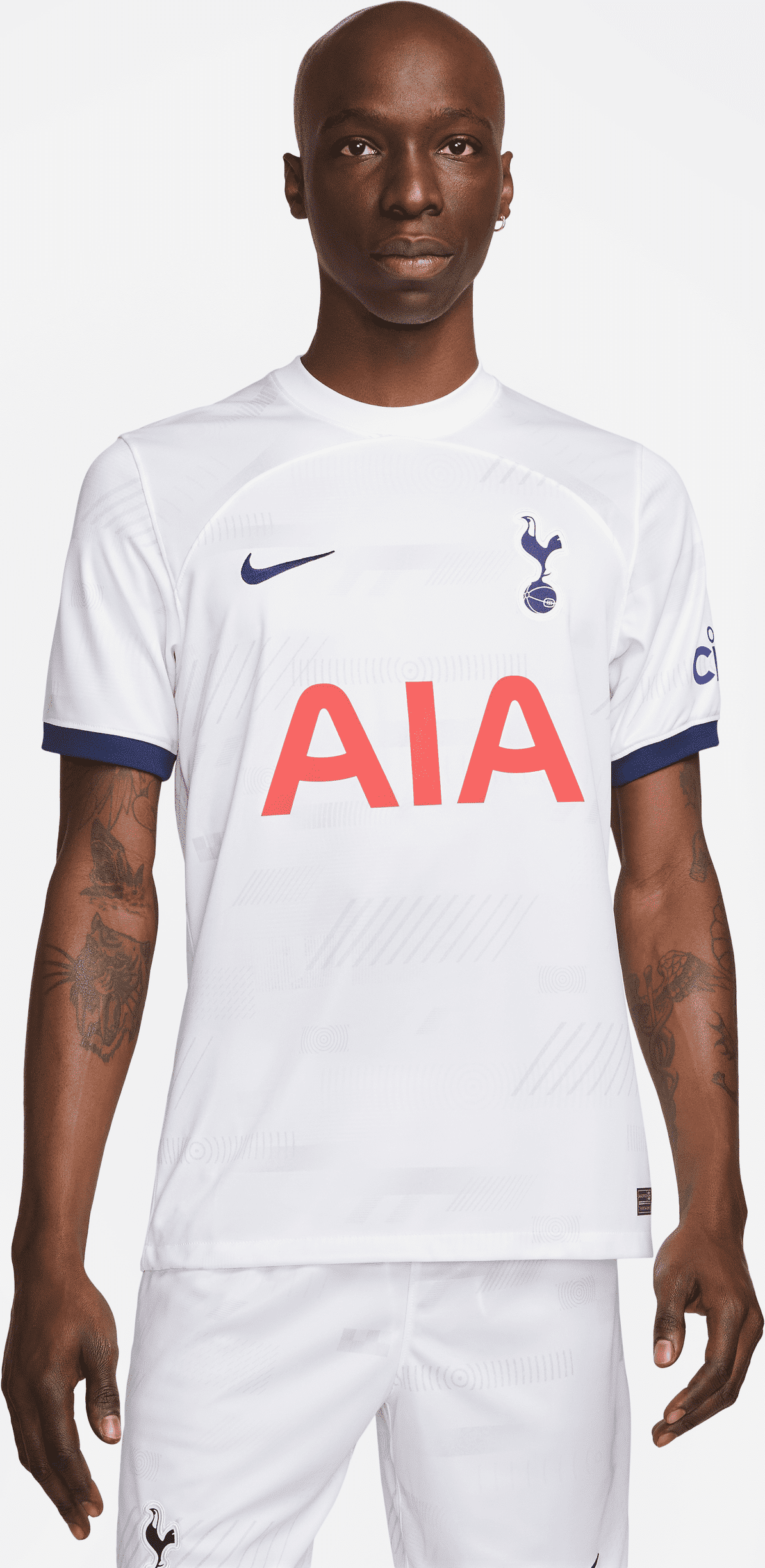 nike maglia da calcio  dri-fit tottenham hotspur 2023/24 stadium da uomo – home - bianco