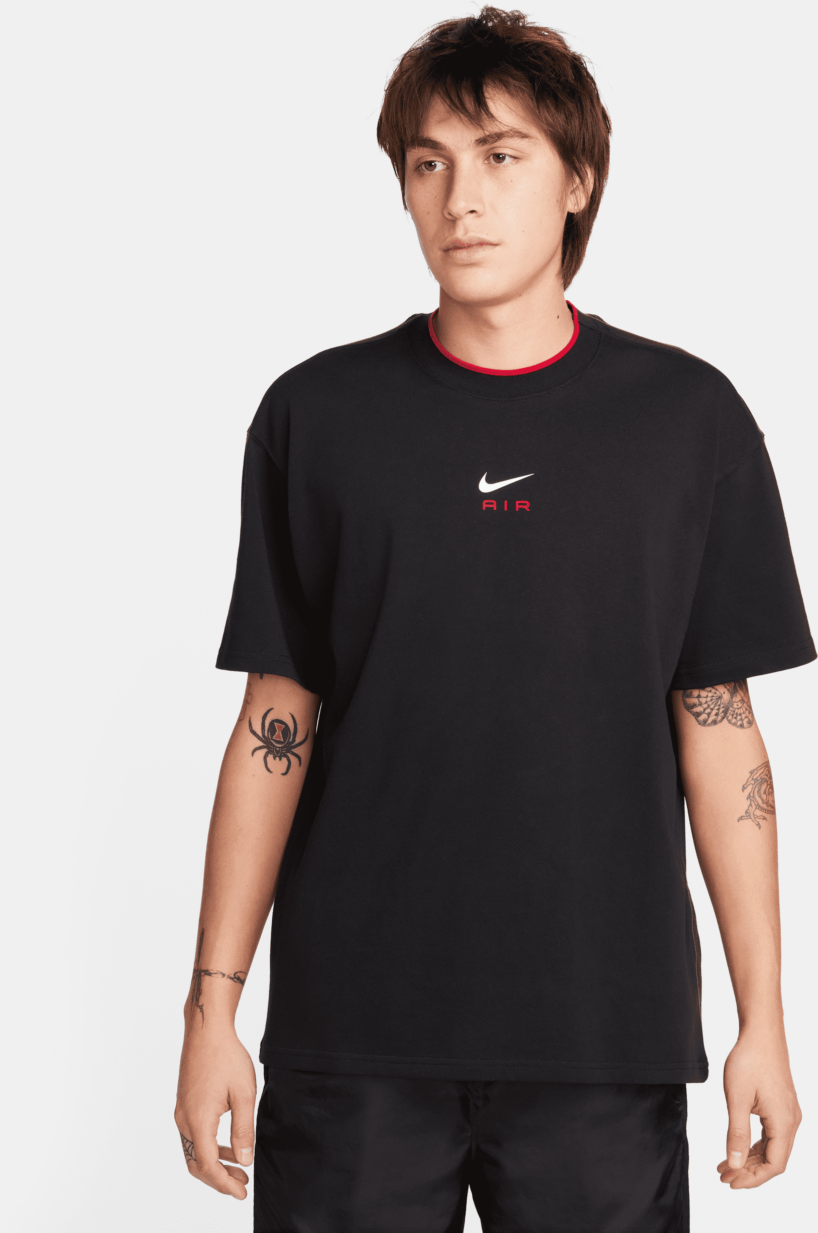 nike t-shirt  air - uomo - nero