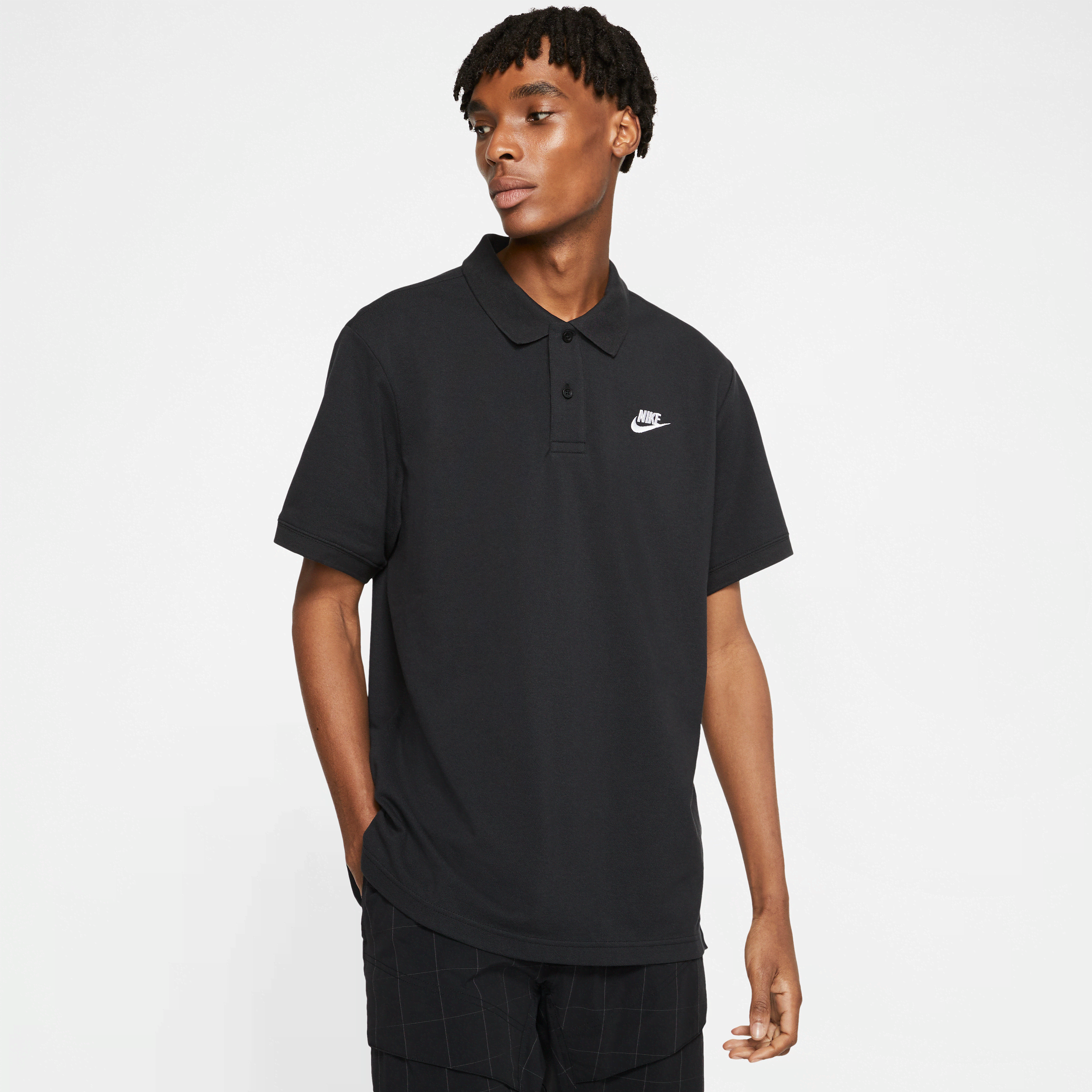 nike polo  sportswear - uomo - nero