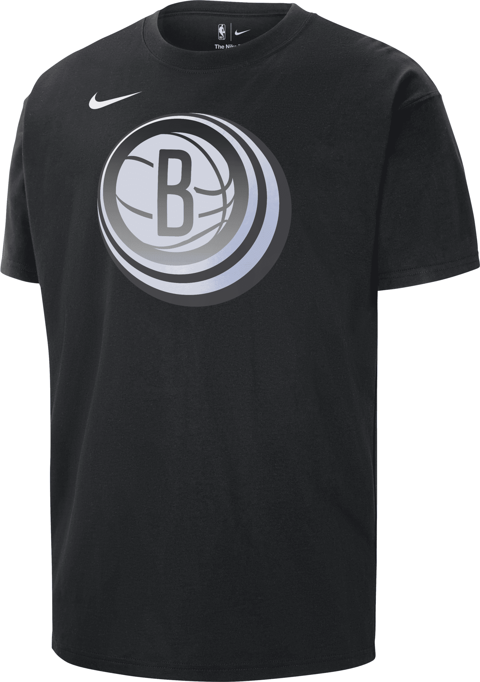 nike t-shirt brooklyn nets essential  nba – uomo - nero