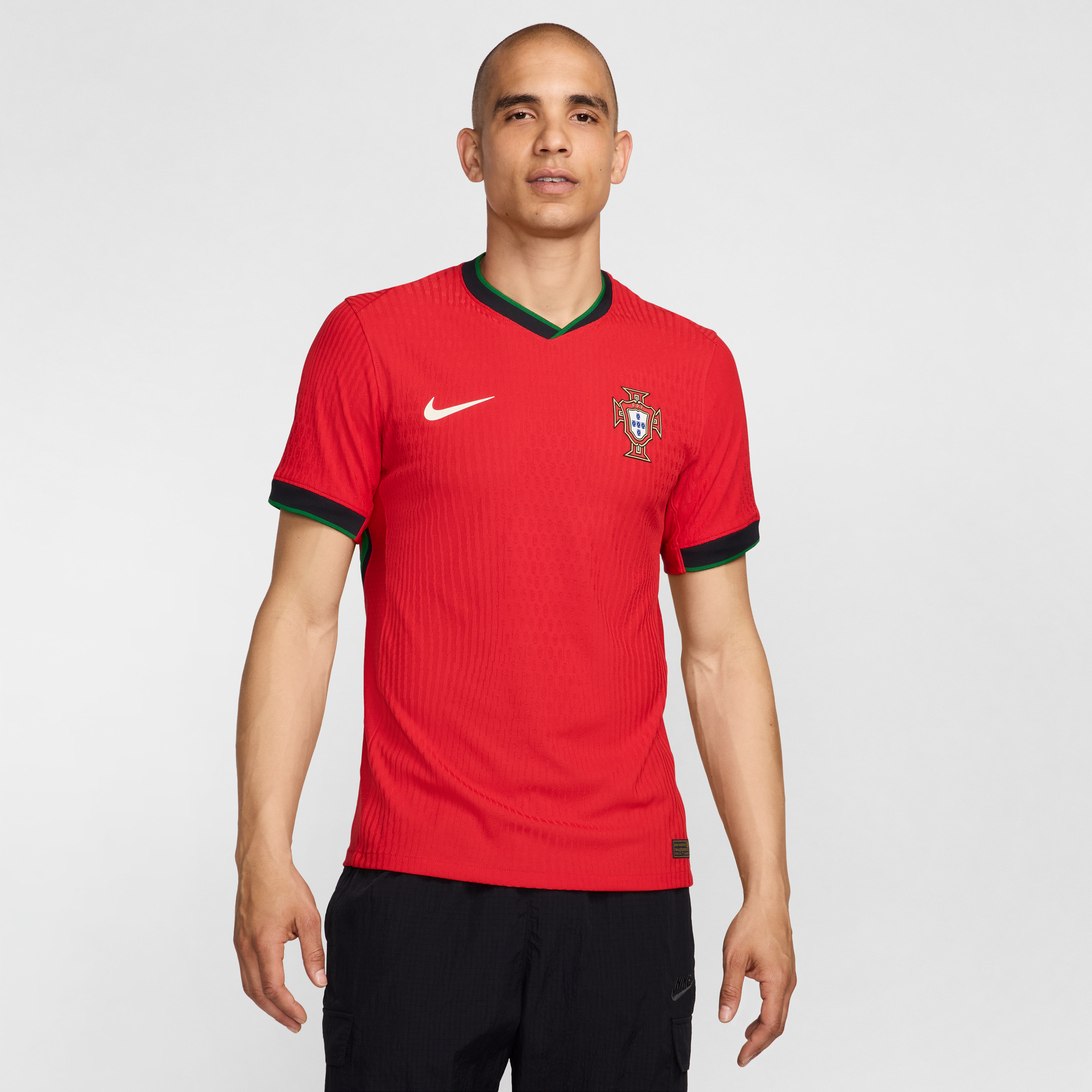 nike maglia da calcio authentic  dri-fit adv portogallo (squadra maschile) 2024/25 match da uomo – home - rosso
