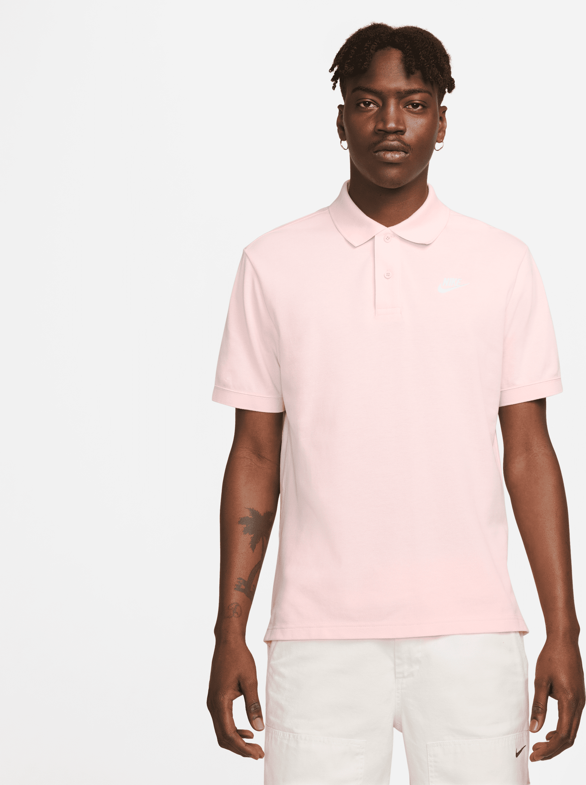 nike polo  sportswear - uomo - rosa