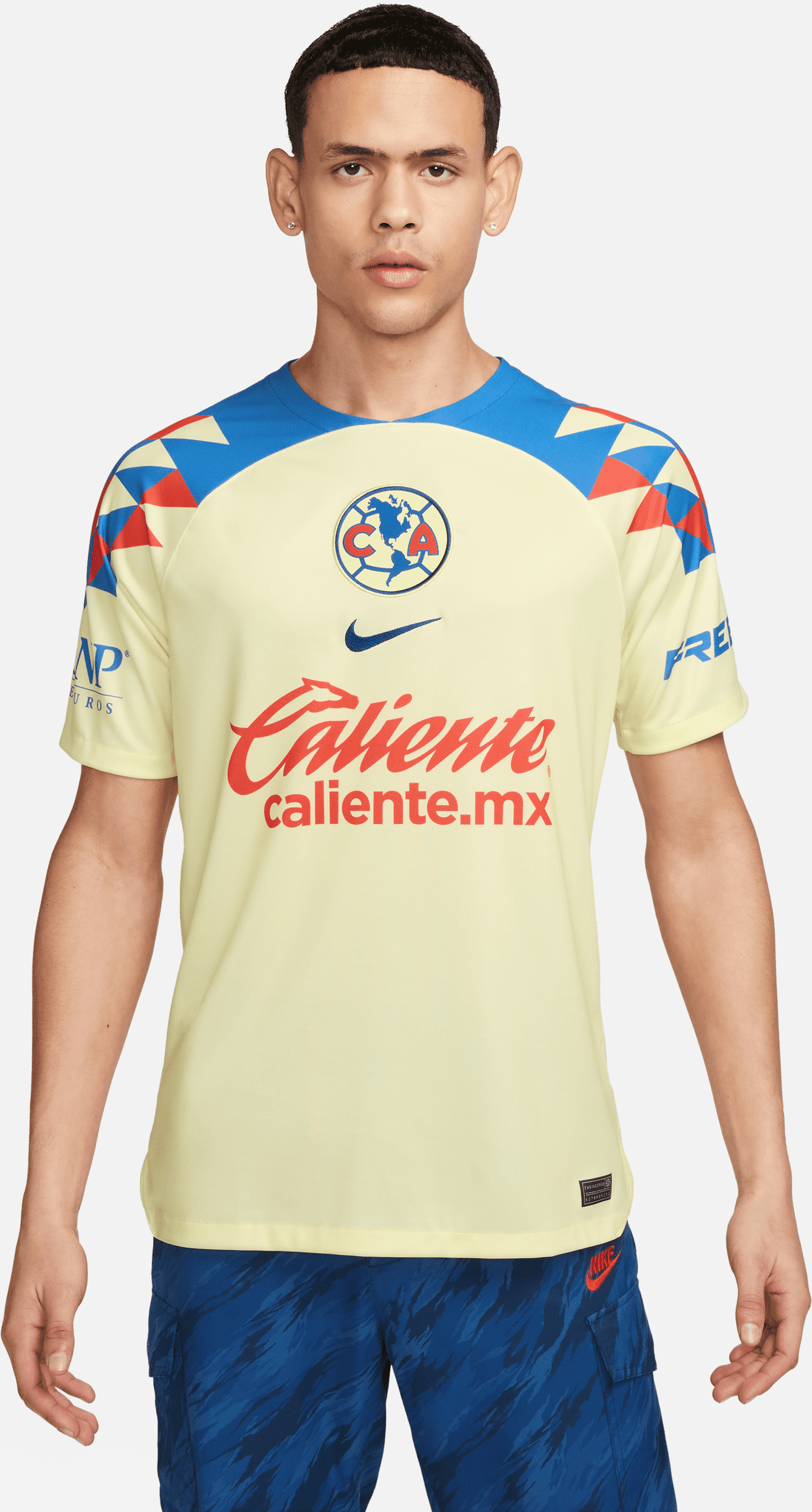 nike maglia da calcio  dri-fit club américa 2023/24 stadium da uomo – home - giallo